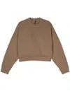 Entire Studios Organic-cotton Sweatshirt In Neutrals