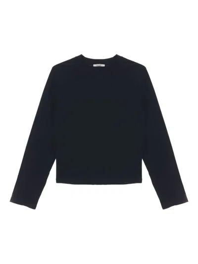 Entire Studios Organic Cotton T-shirt In Black