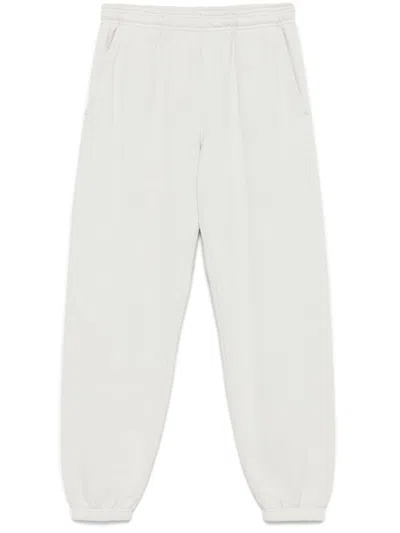 Entire Studios Organic-cotton Track Pants In Neutrals