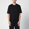 Entire Studios Dart Crewneck Jersey T-shirt In Black