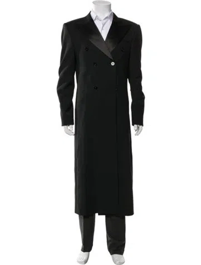 Pre-owned Entire Studios Overcoat In Black