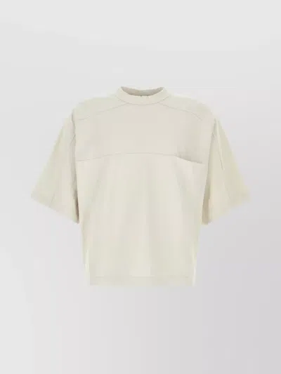 Entire Studios Oversize Crew Neck T-shirt In White