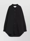 Entire Studios Oversized Cotton Shirt Studio S25 2009co Q In Black