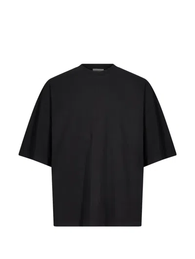 Entire Studios Oversized Crew-neck T-shirt In Black
