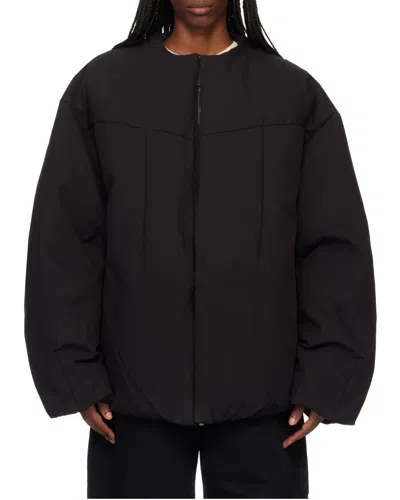 Entire Studios Oversized Down Jacket In Black