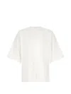 Entire Studios Oversized Dropped-shoulder T-shirt In White