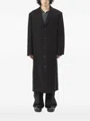 Entire Studios Oversized Structured Coat In Black