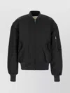 Entire Studios Bomber Jacket With Diamond-quilted Interior And Utility Pockets In Black