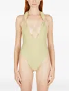Entire Studios Padded Strap One-piece In White