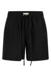 Entire Studios Relaxed Shorts Featuring A Practical Back Pocket In Black