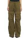 Entire Studios Pantaloni Utility Sweats Military In Brown