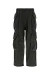 Entire Studios Cargo Style Cotton Joggers With Elastic Waistband