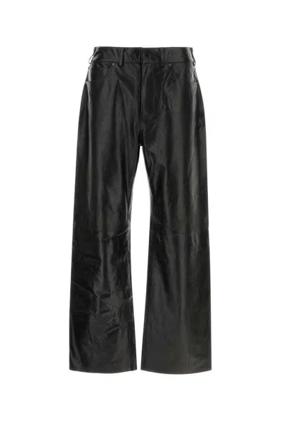 Entire Studios Black Leather Pant