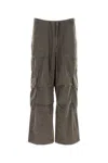 Entire Studios Gocar Pocketed Regular-fit Wide-leg Cotton-blend Cargo Trousers In Brown