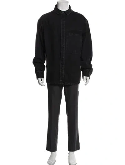 Pre-owned Entire Studios Parka In Black