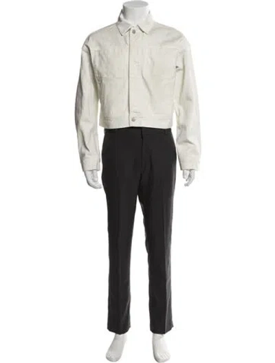 Pre-owned Entire Studios Parka In Neutral