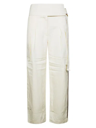Entire Studios Pinch Mini Pants In White