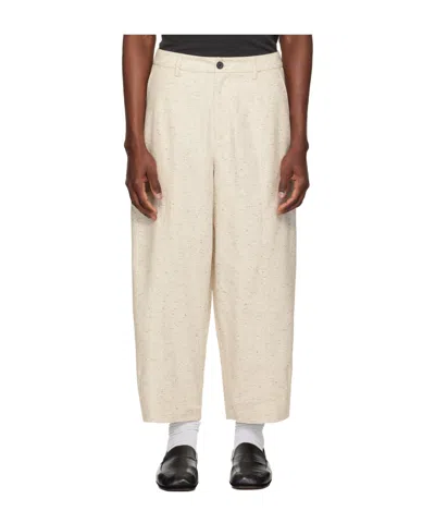 Entire Studios Pintuck Carrot Pants In Multi