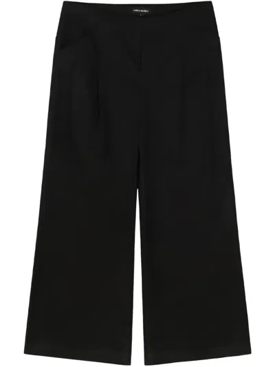 Entire Studios Pintuck-detailing Trousers In Black