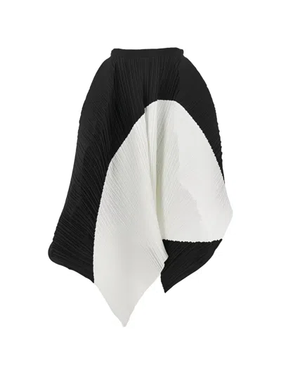 Entire Studios Pleated Midi Skirt In Multi