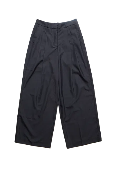 Entire Studios Pleated Trousers Grey In Multi