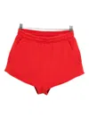 Entire Studios Pocket-detail Elasticated-waist Shorts In Red