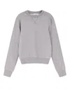 Entire Studios Crewneck Pullover Sweatshirt In Gray