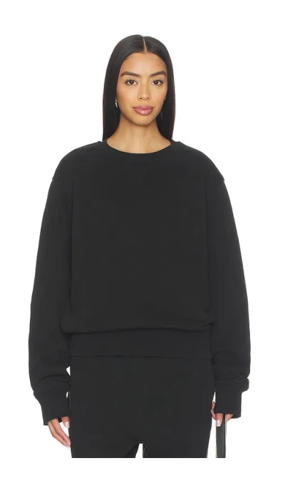 Entire Studios Pod Crewneck Pullover In Black