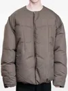 Entire Studios Pod Oversized Puffer Jacket In Brown