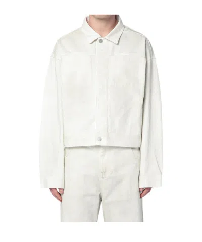 ENTIRE STUDIOS POINTED COLLAR DENIM JACKET