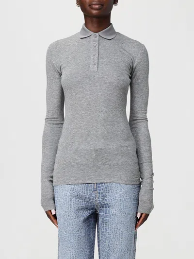 Entire Studios Polo Shirt  Woman Color Grey In Gray