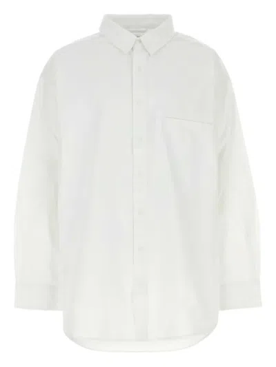 Entire Studios White Poplin Giant Oversize Shirt