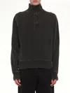 Entire Studios Buttoned Sweater In Black