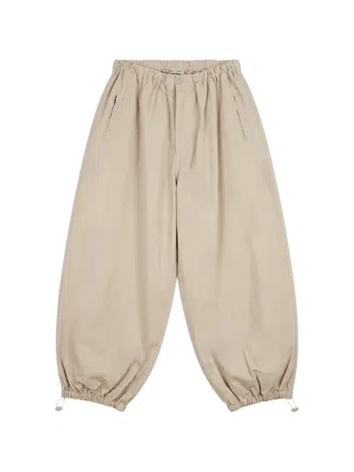 Entire Studios Profile Drawstring-cuff Trousers In Neutral