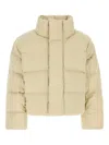Entire Studios Sand Cotton Down Jacket In Neutrals