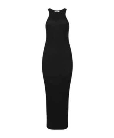 Entire Studios Racerback Maxi Dress In Black