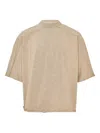 Entire Studios Raw-hem T-shirt In Neutral