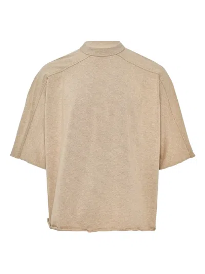 Entire Studios Raw-hem T-shirt In Neutral