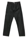 Entire Studios Regular Jean Raw Black Clothing In Black
