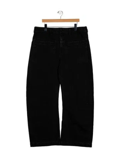 Pre-owned Entire Studios Relaxed Fit Jeans In Black