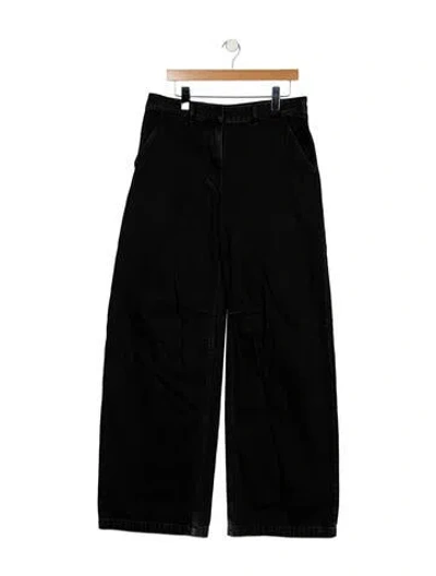 Pre-owned Entire Studios Relaxed Fit Jeans In Black