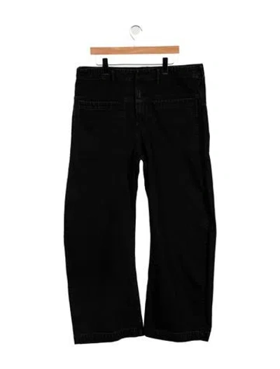 Pre-owned Entire Studios Relaxed Fit Jeans In Black