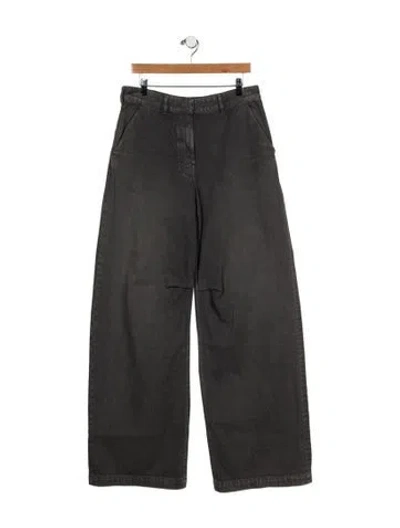 Pre-owned Entire Studios Relaxed Fit Jeans In Gray