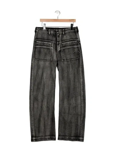 Pre-owned Entire Studios Relaxed Fit Jeans In Gray