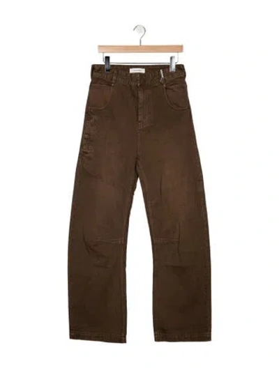 Pre-owned Entire Studios Relaxed Fit Jeans W/ Tags In Brown