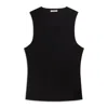 Entire Studios Sleveeless T-shirt In Black