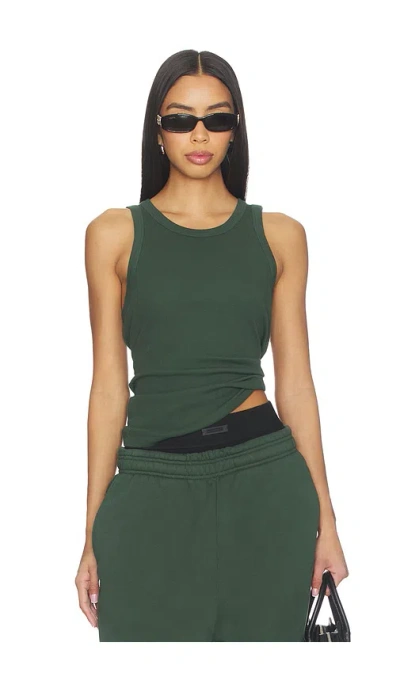 Entire Studios Rib Tank In Green