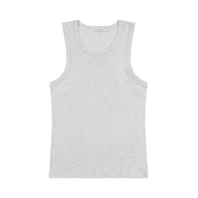 Pre-owned Entire Studios Rib Tank 'heather Grey' | Men's Size L In Gray