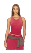 Entire Studios Rib Tank In Red