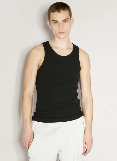 Entire Studios Rib Tank Top In Black